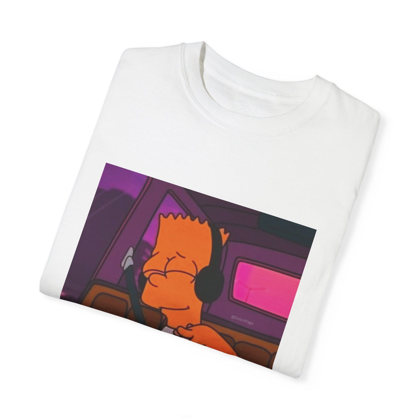 Bart Simpson Graphic T-Shirt - Minding My Business & Protecting My Energy